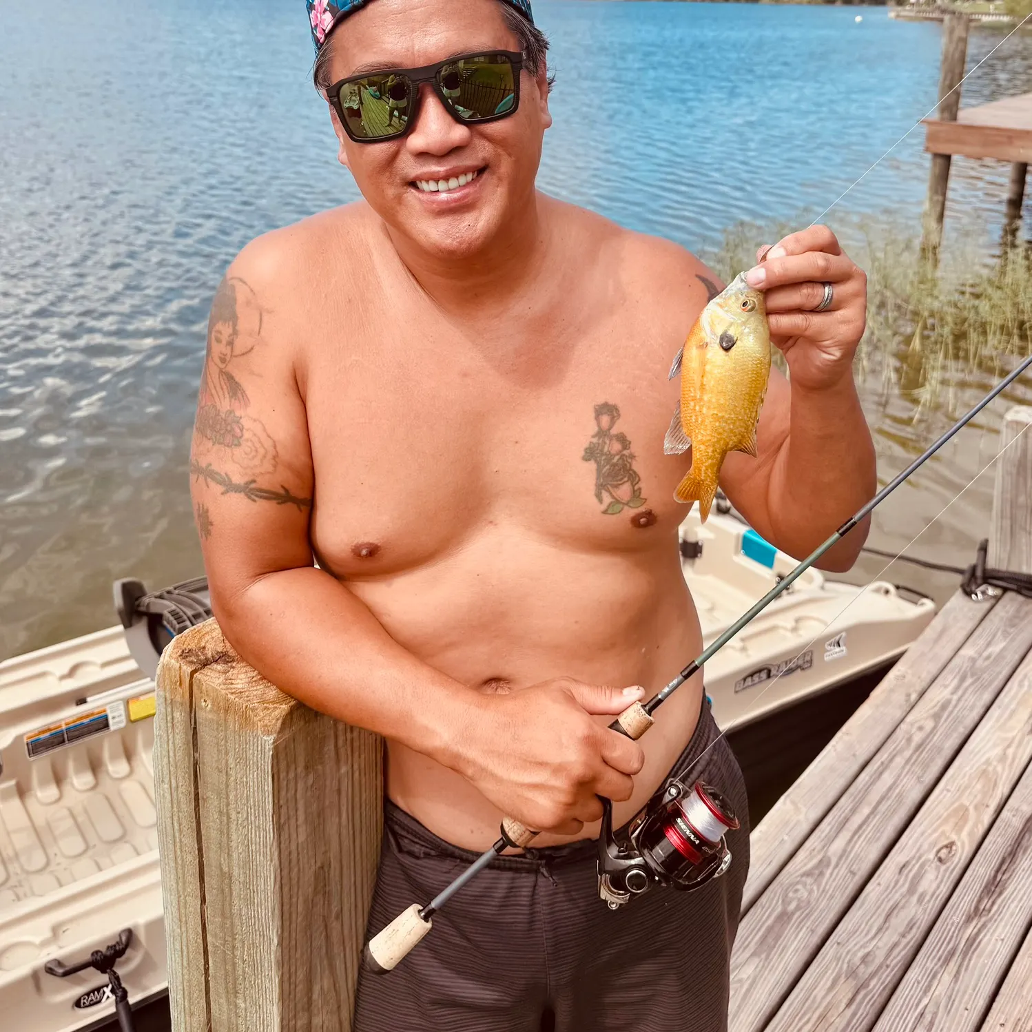 recently logged catches
