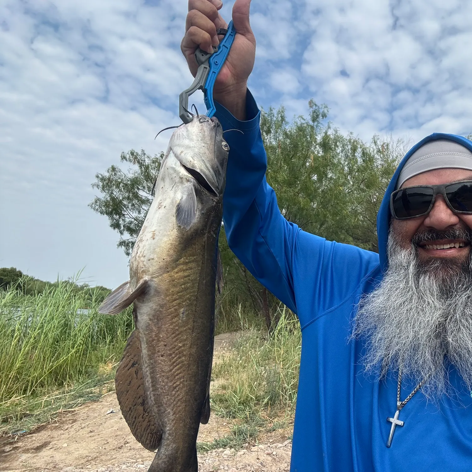 Channel catfish caught on Fishbrain
