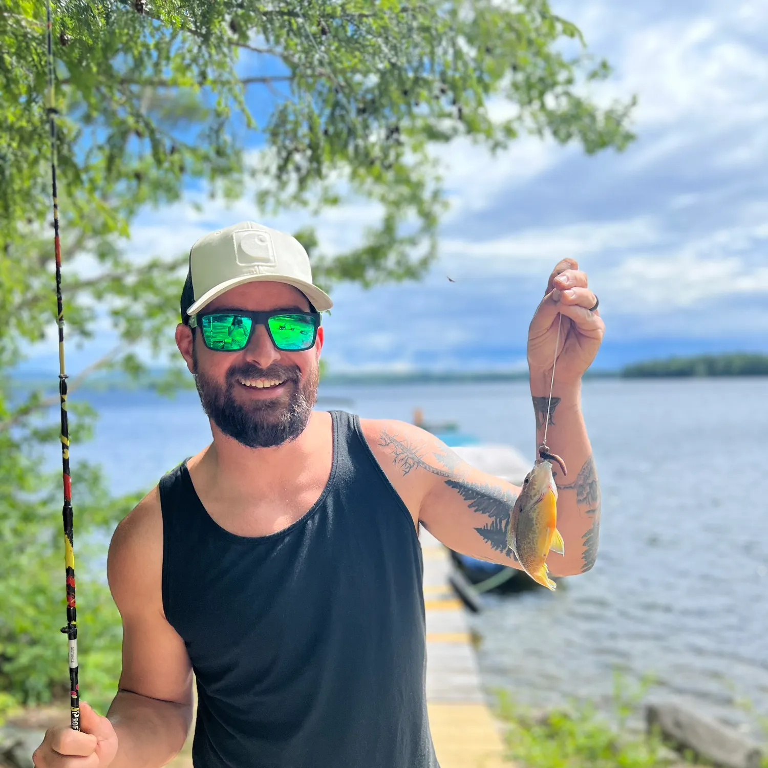 recently logged catches