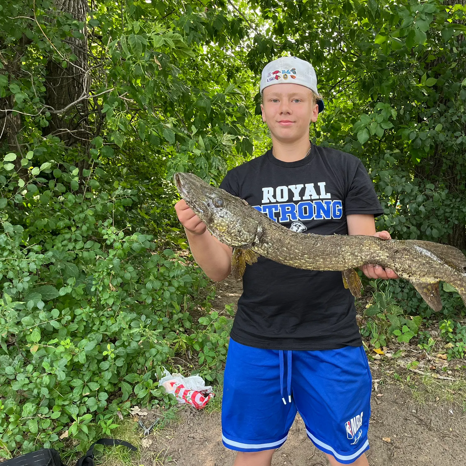 recently logged catches