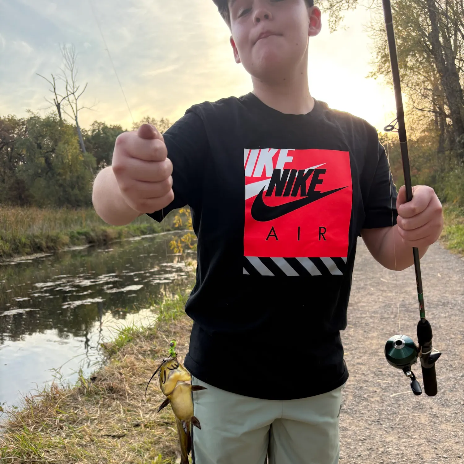 Yellow bullhead caught on Fishbrain