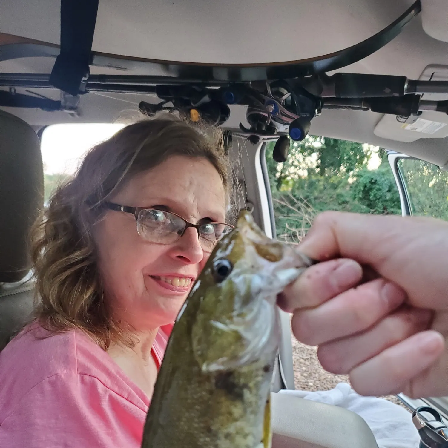 Spotted bass caught on Fishbrain