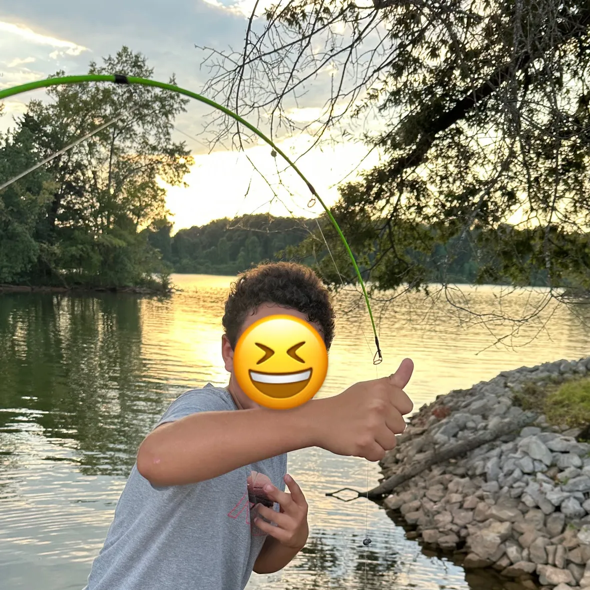 Channel catfish caught on Fishbrain