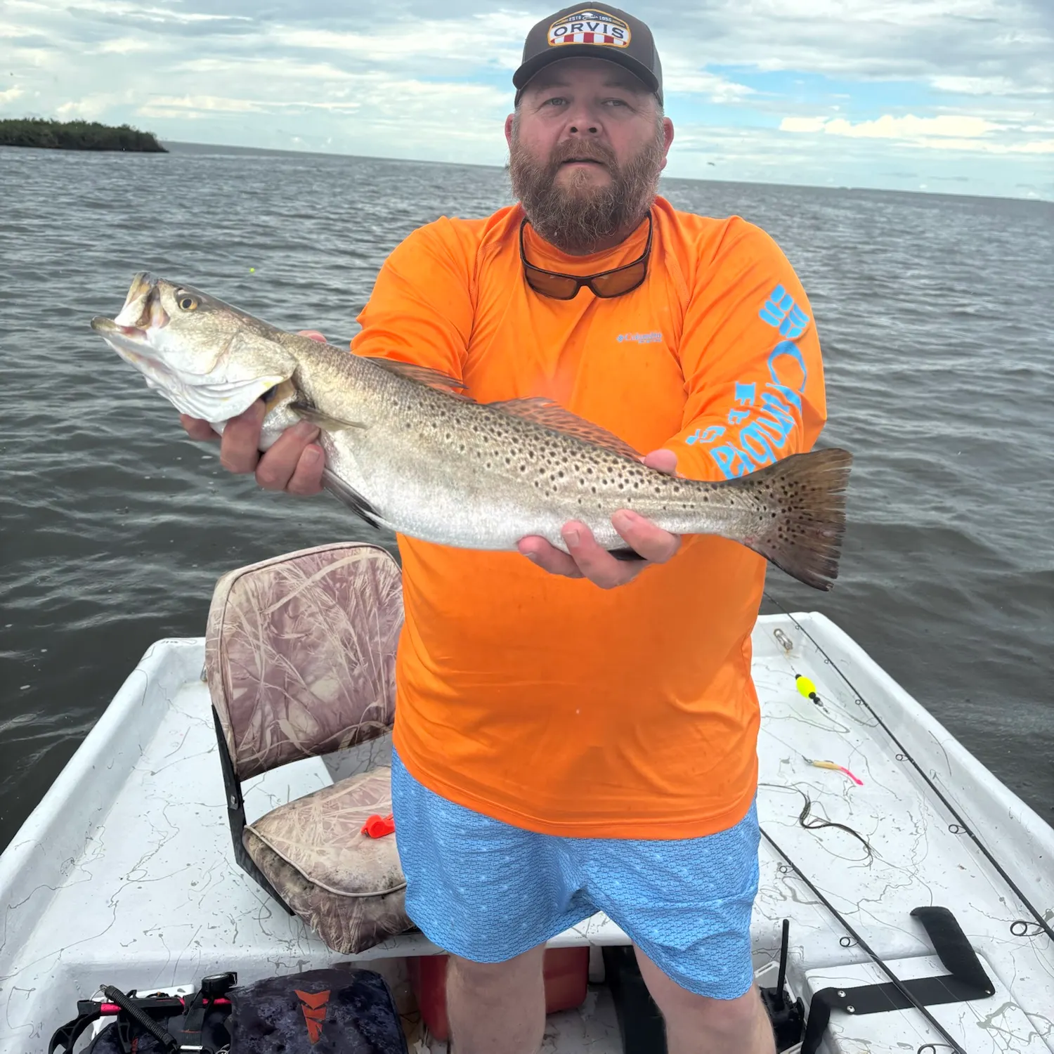 Spotted seatrout caught on Fishbrain