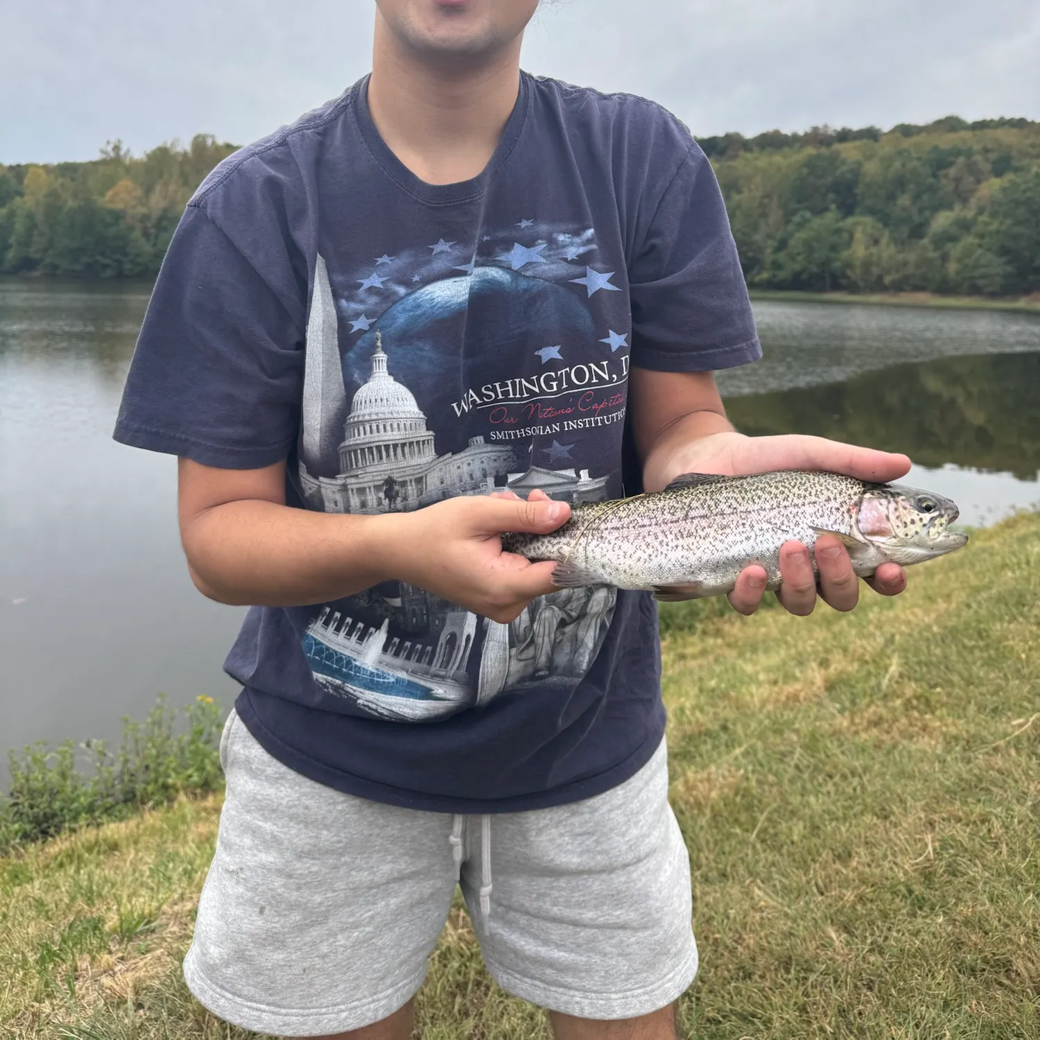 Rainbow trout caught on Fishbrain