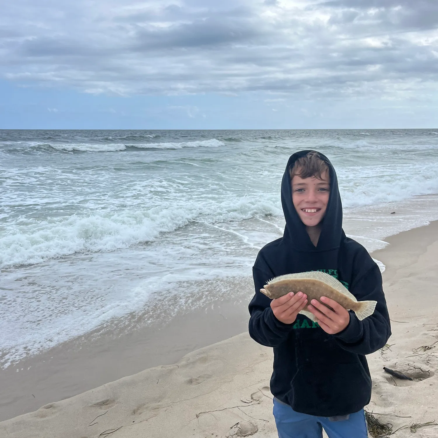 Summer flounder caught on Fishbrain
