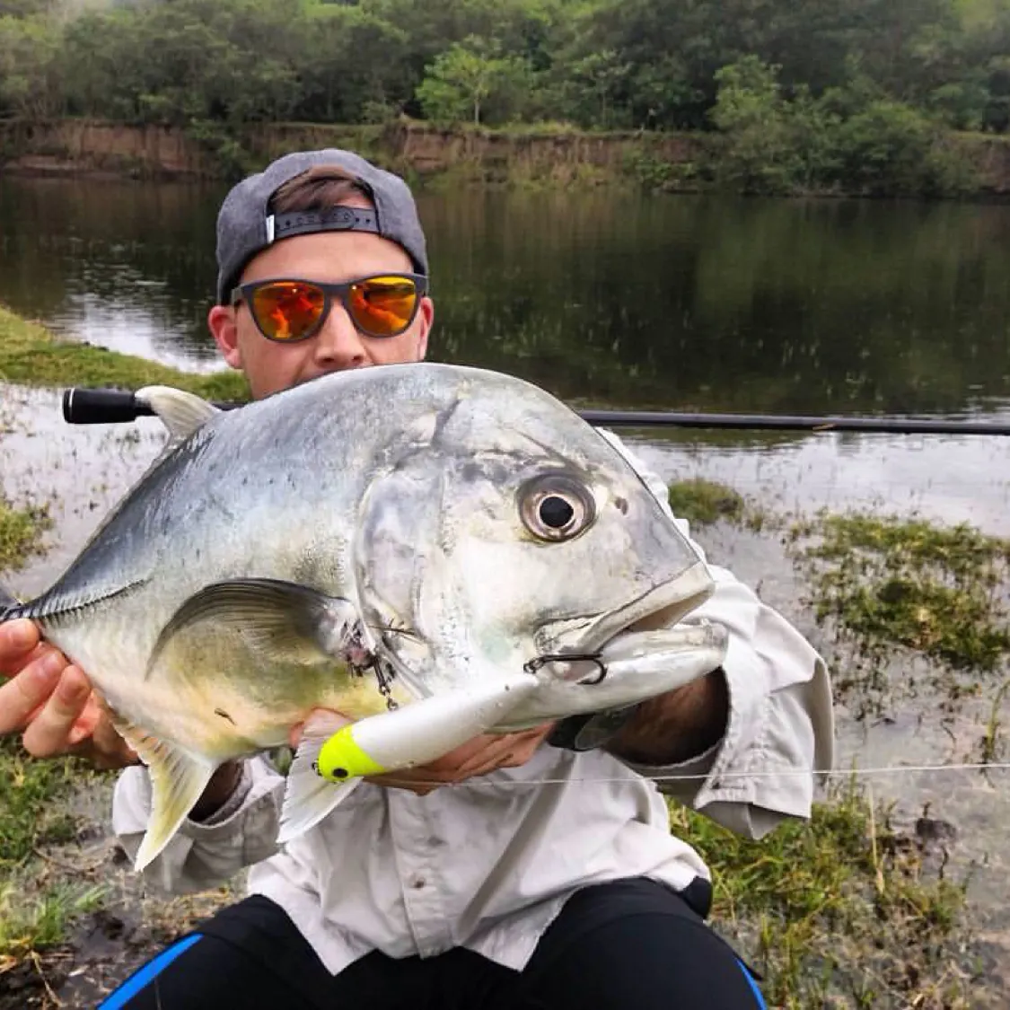 Horse-eye jack caught on Fishbrain