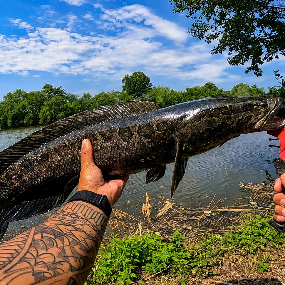 The most recent Northern snakehead catches on Fishbrain