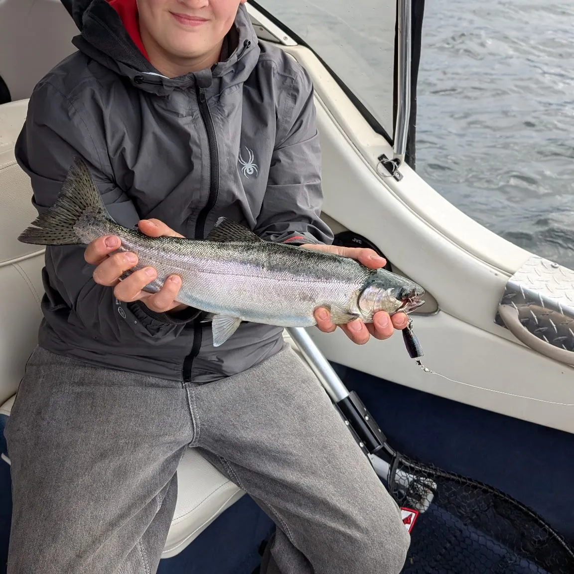 Rainbow trout caught on Fishbrain