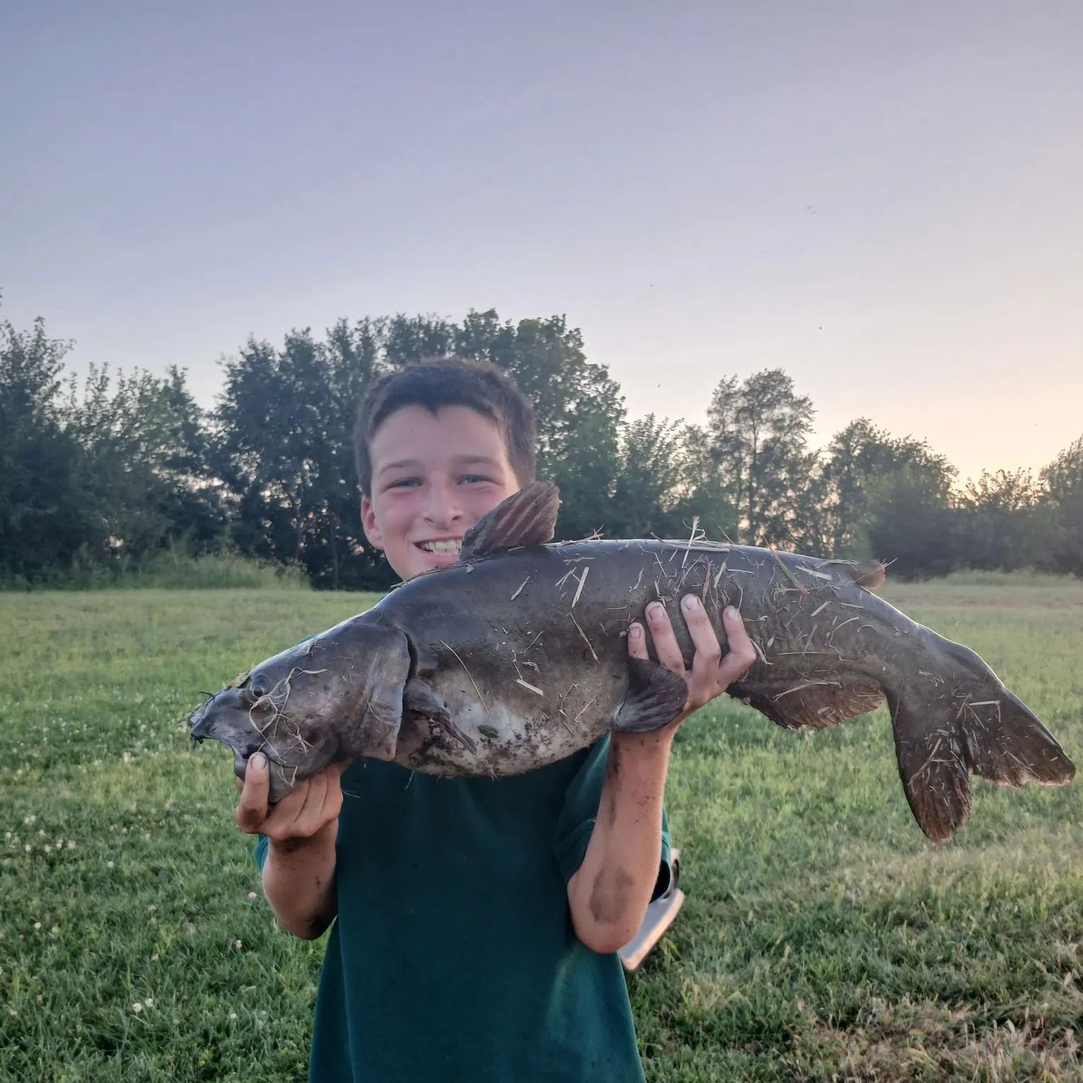 Channel catfish caught on Fishbrain