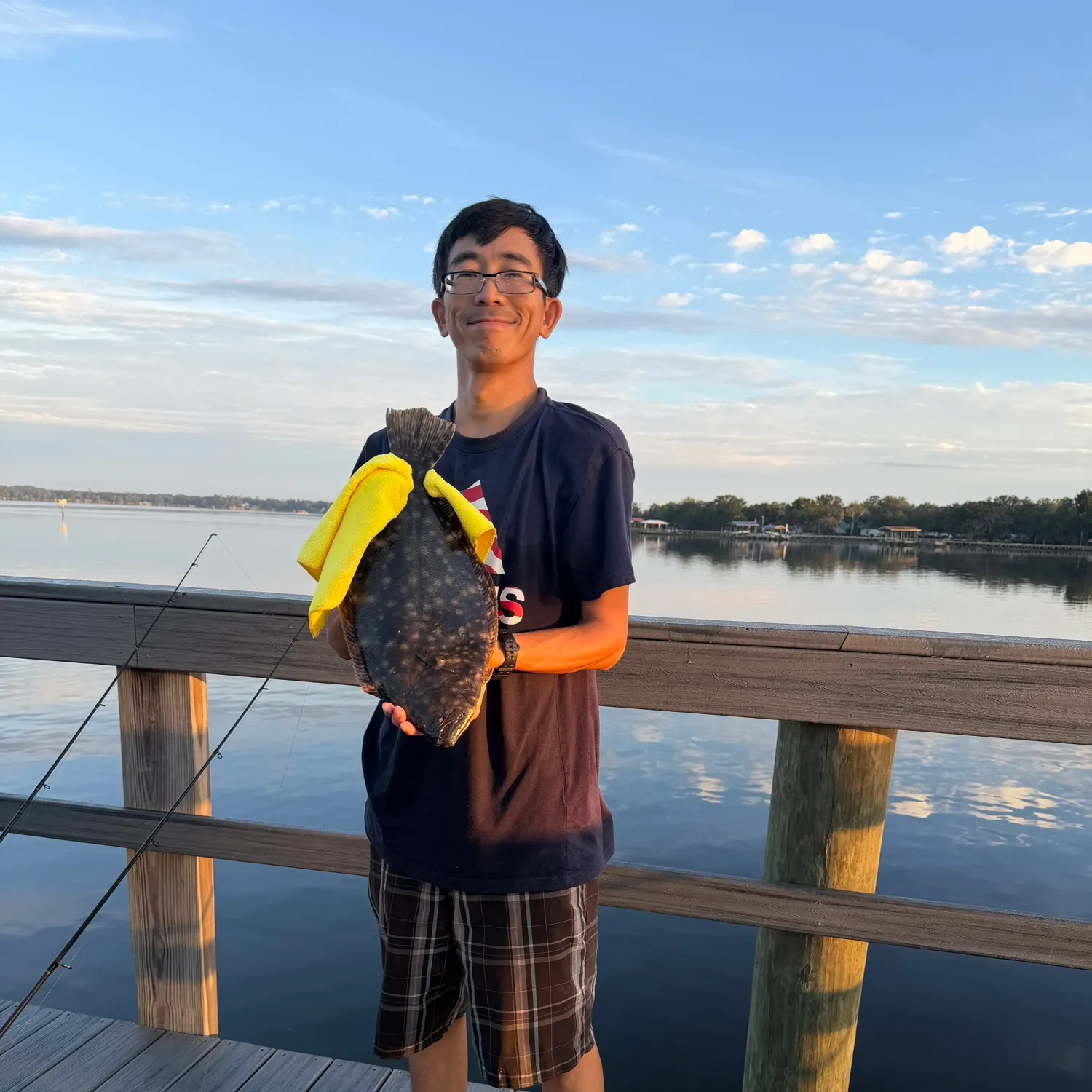 Southern flounder caught on Fishbrain