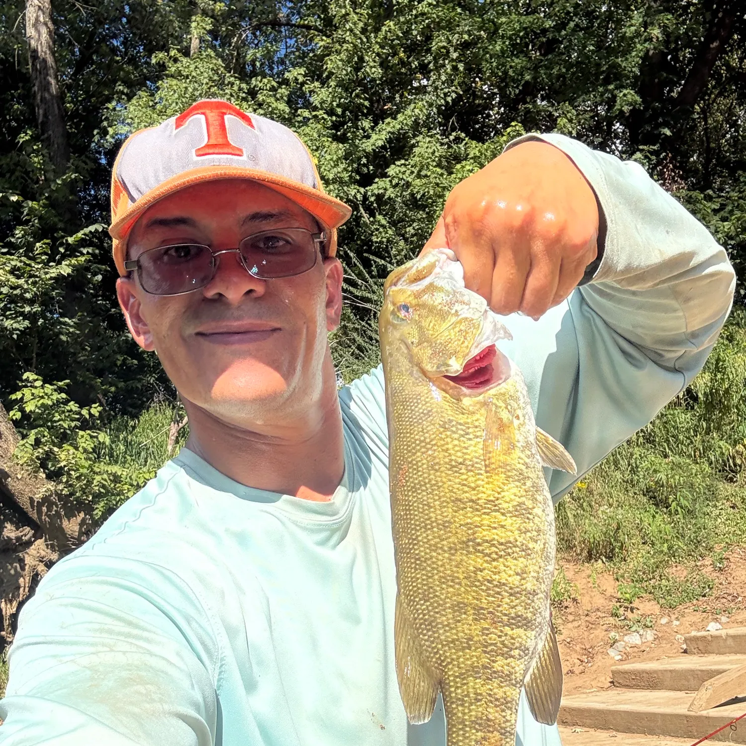 Smallmouth bass caught on Fishbrain