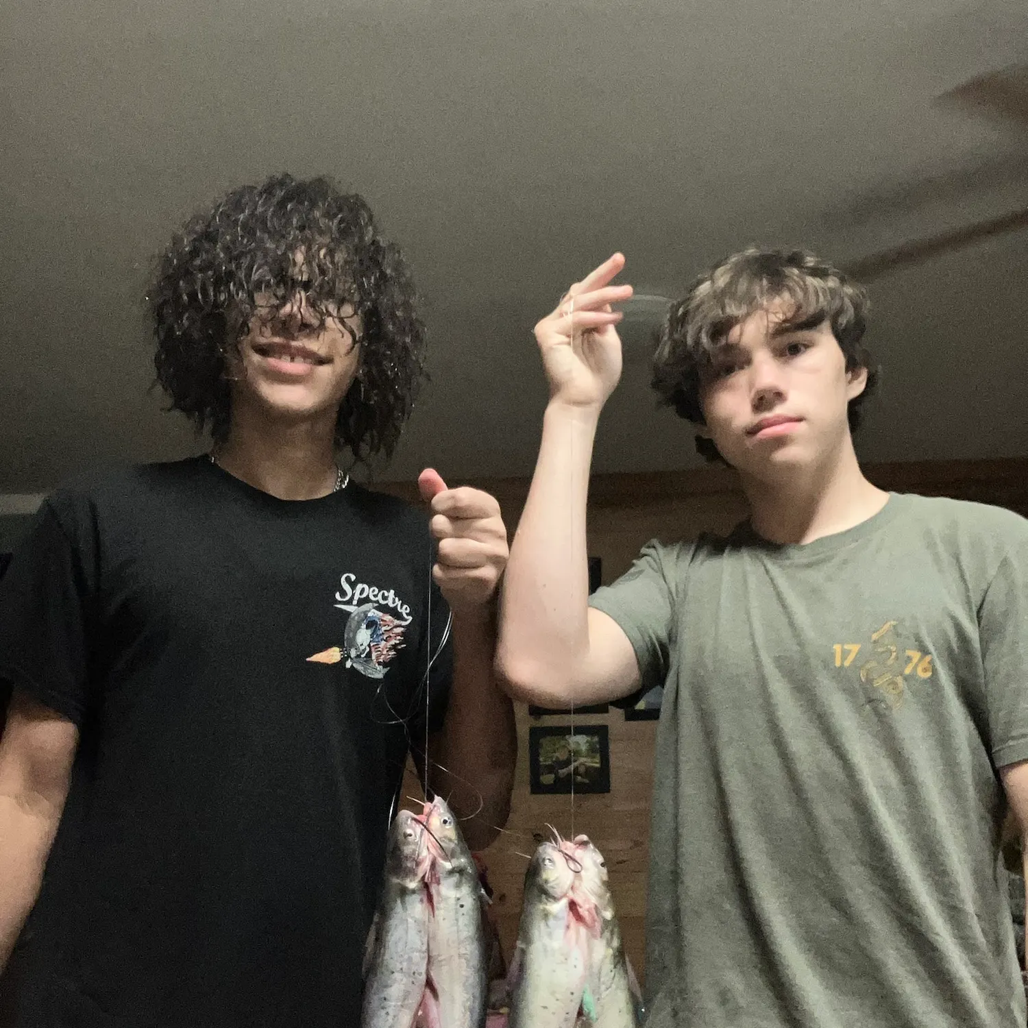 recently logged catches