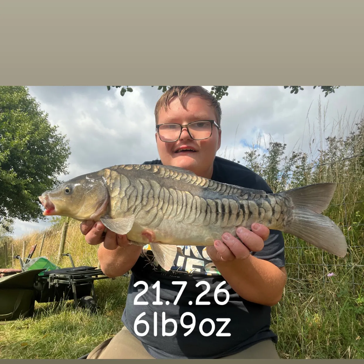 recently logged catches