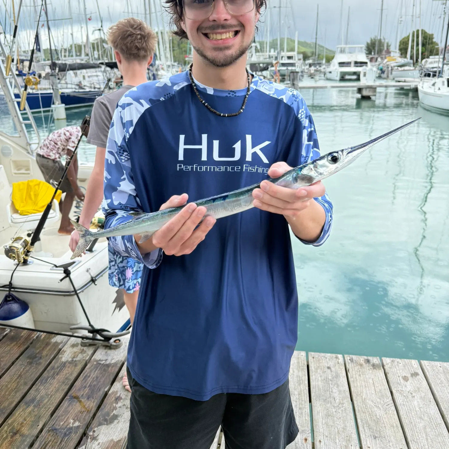 The most recent Flat needlefish catches on Fishbrain