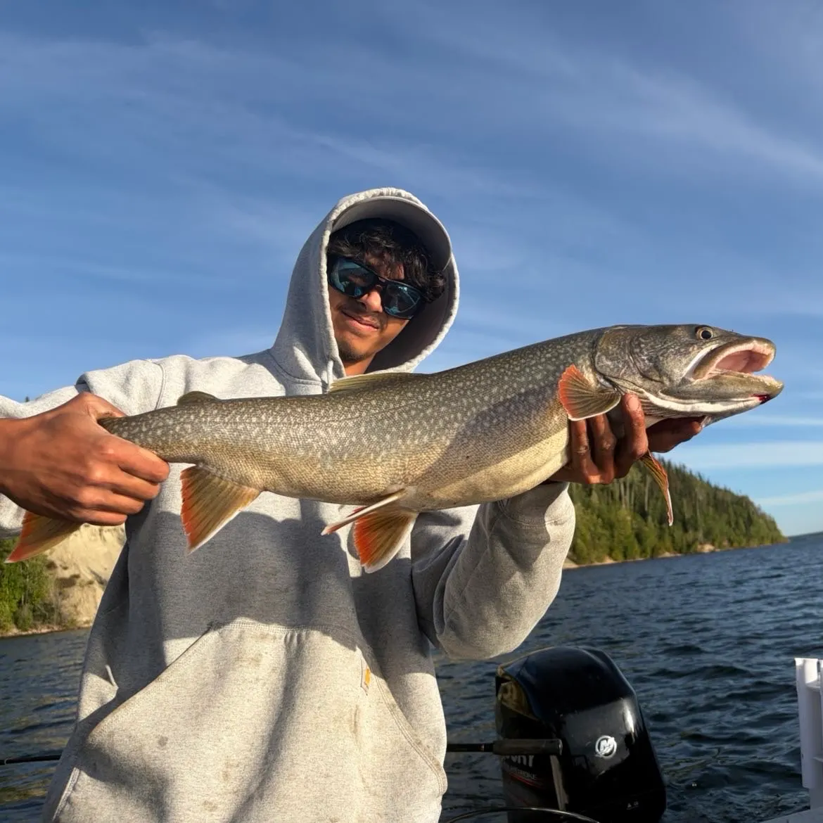 Lake char caught on Fishbrain