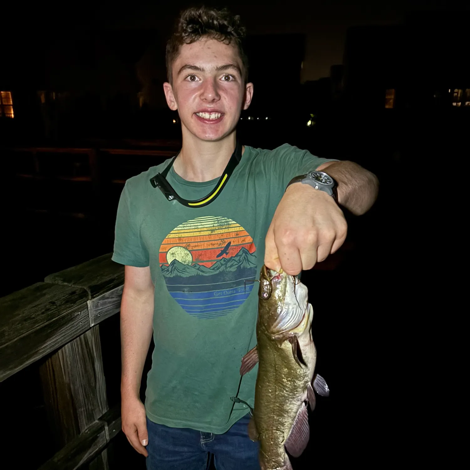 Yellow bullhead caught on Fishbrain