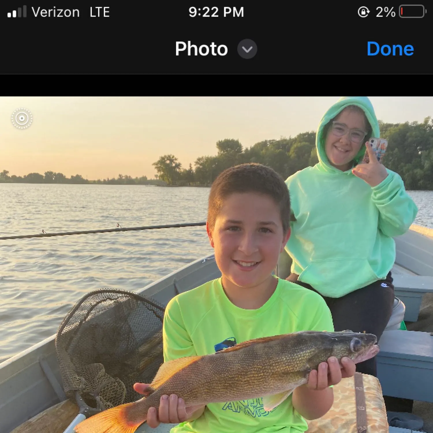 recently logged catches