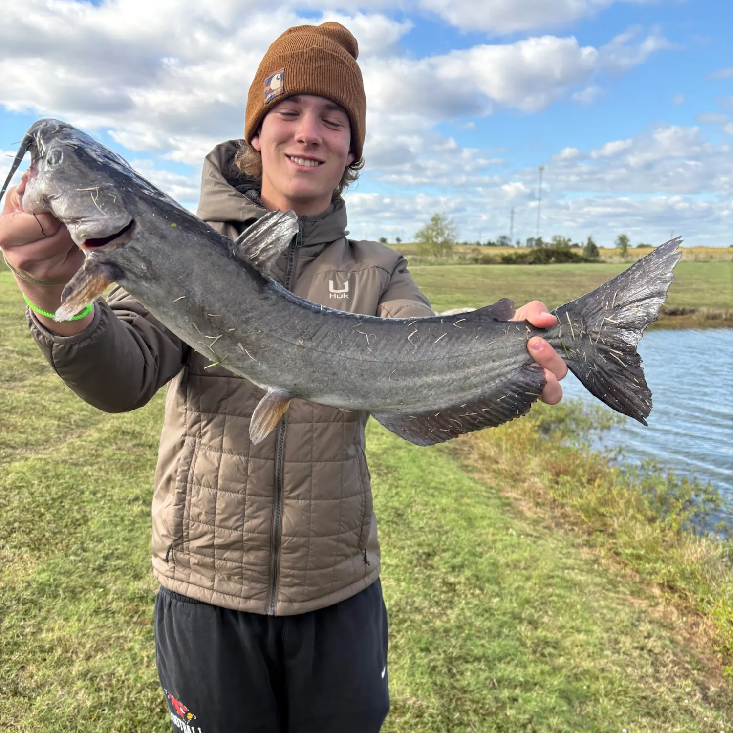 Channel catfish caught on Fishbrain