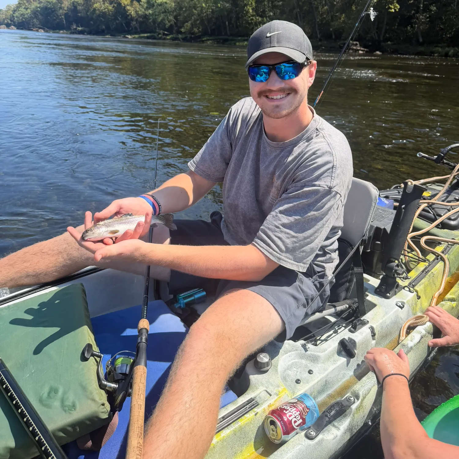 Rainbow trout caught on Fishbrain