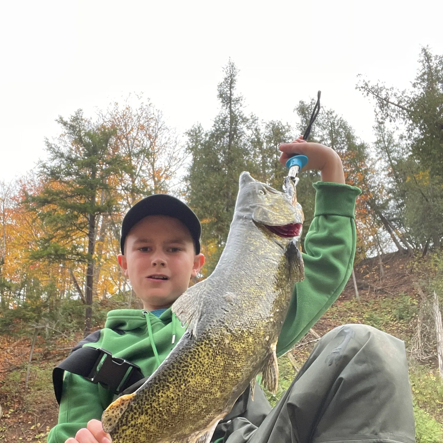 Chinook salmon caught on Fishbrain