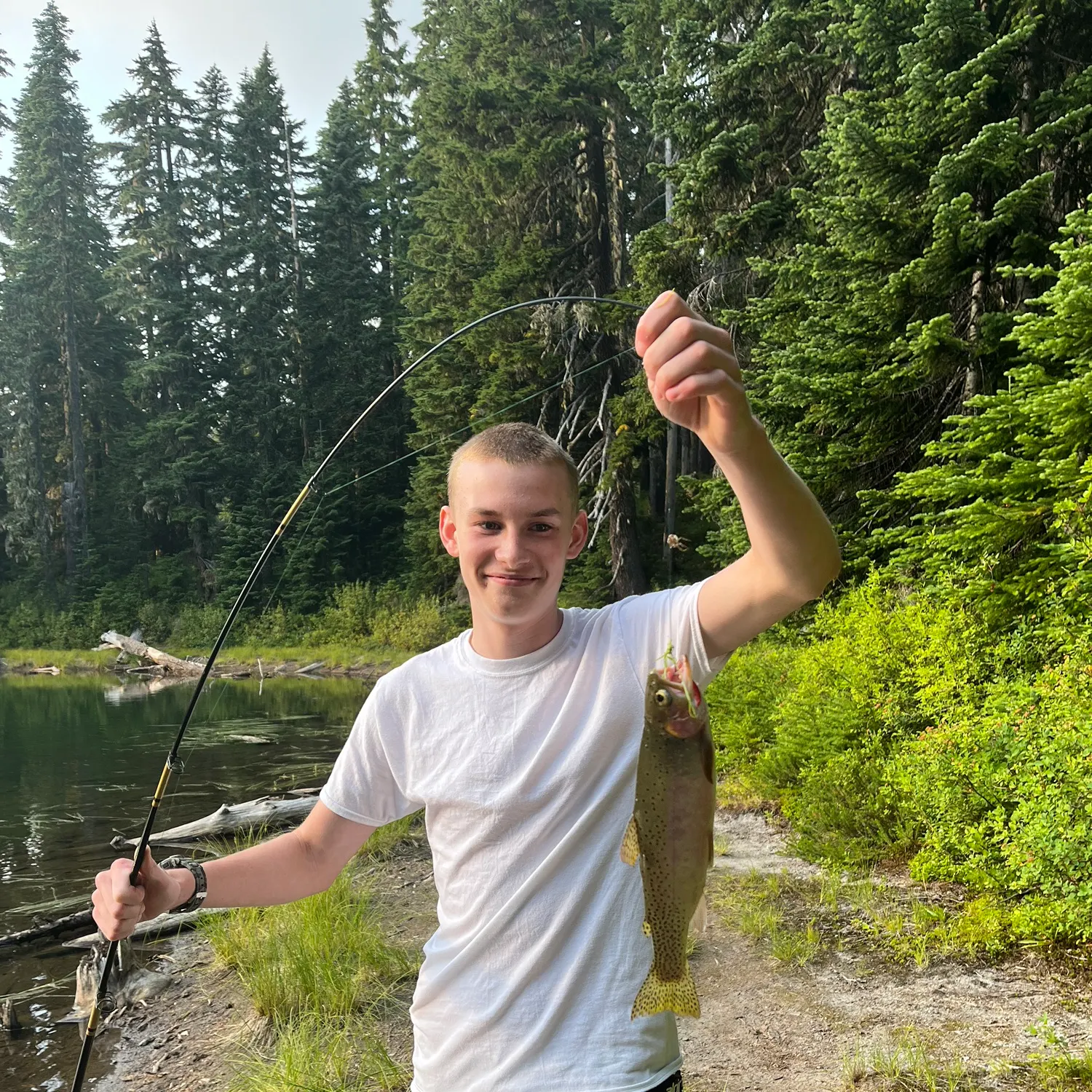 Cutthroat trout caught on Fishbrain