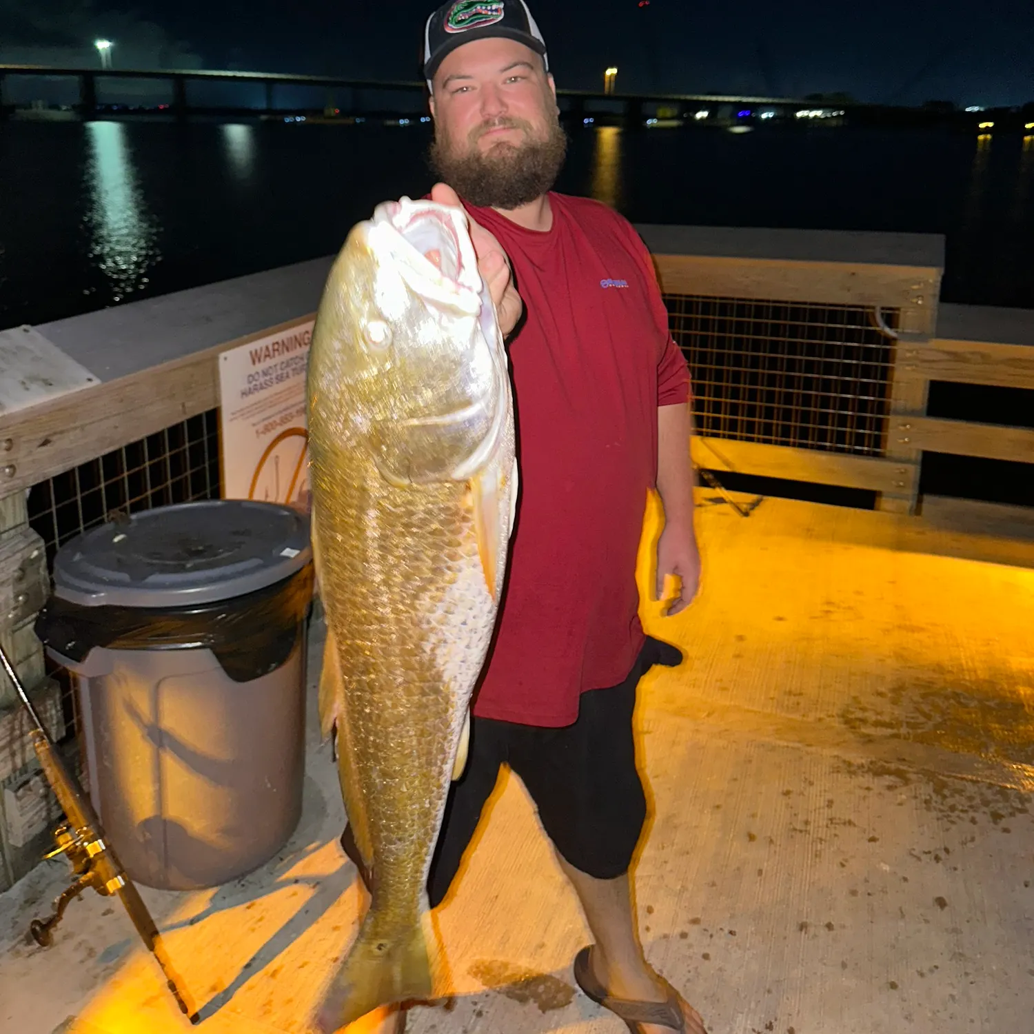 Red drum caught on Fishbrain