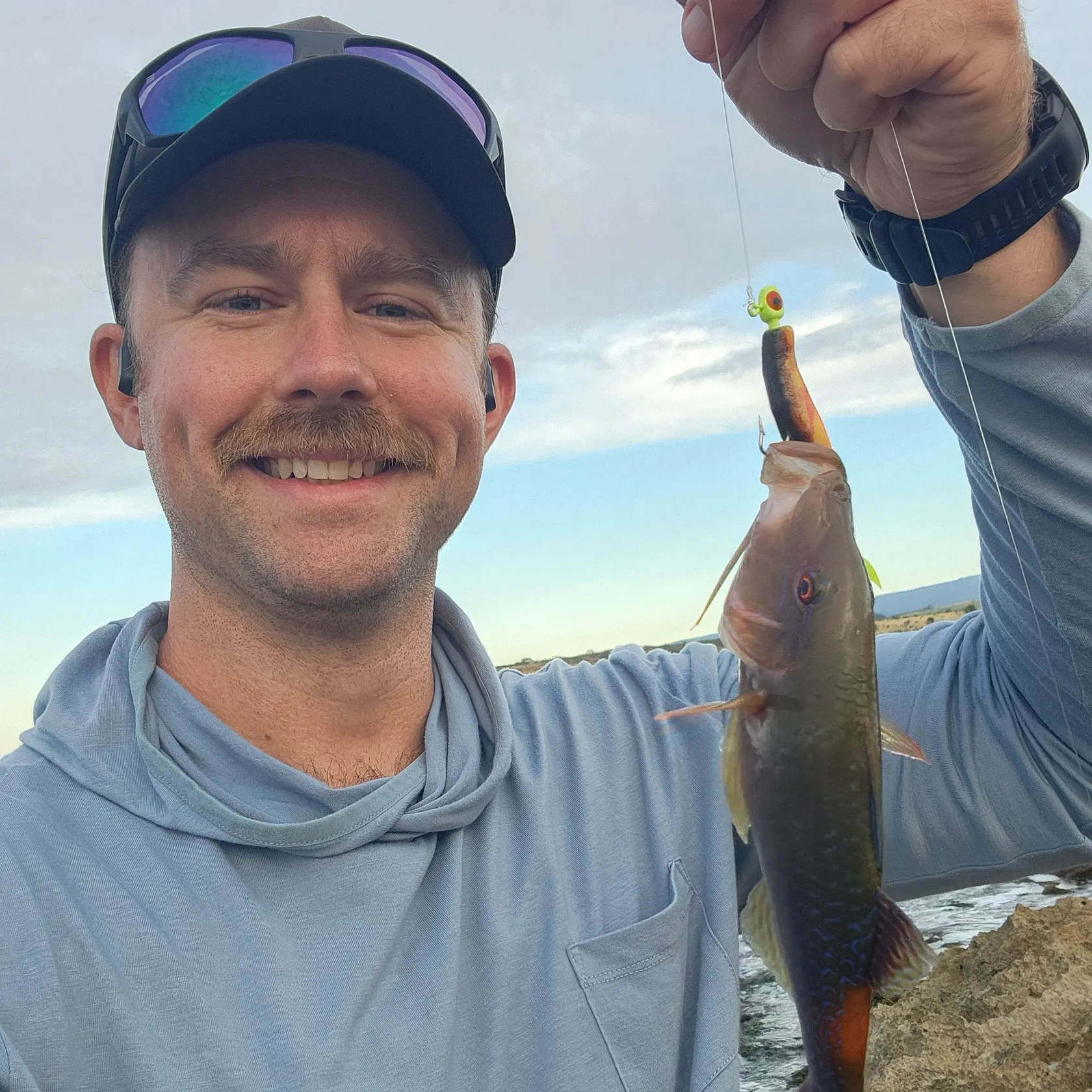 The most recent Goldsaddle goatfish catches on Fishbrain