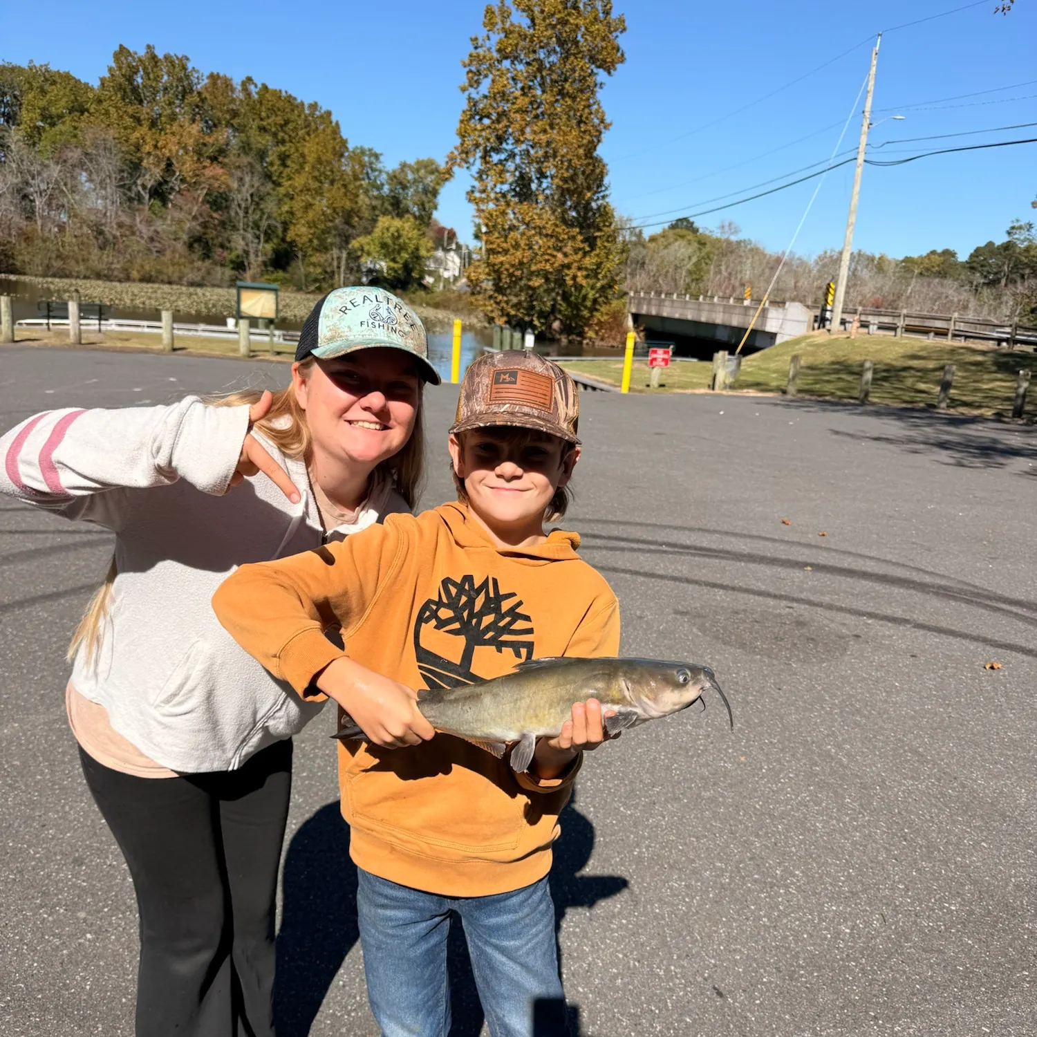 Channel catfish caught on Fishbrain