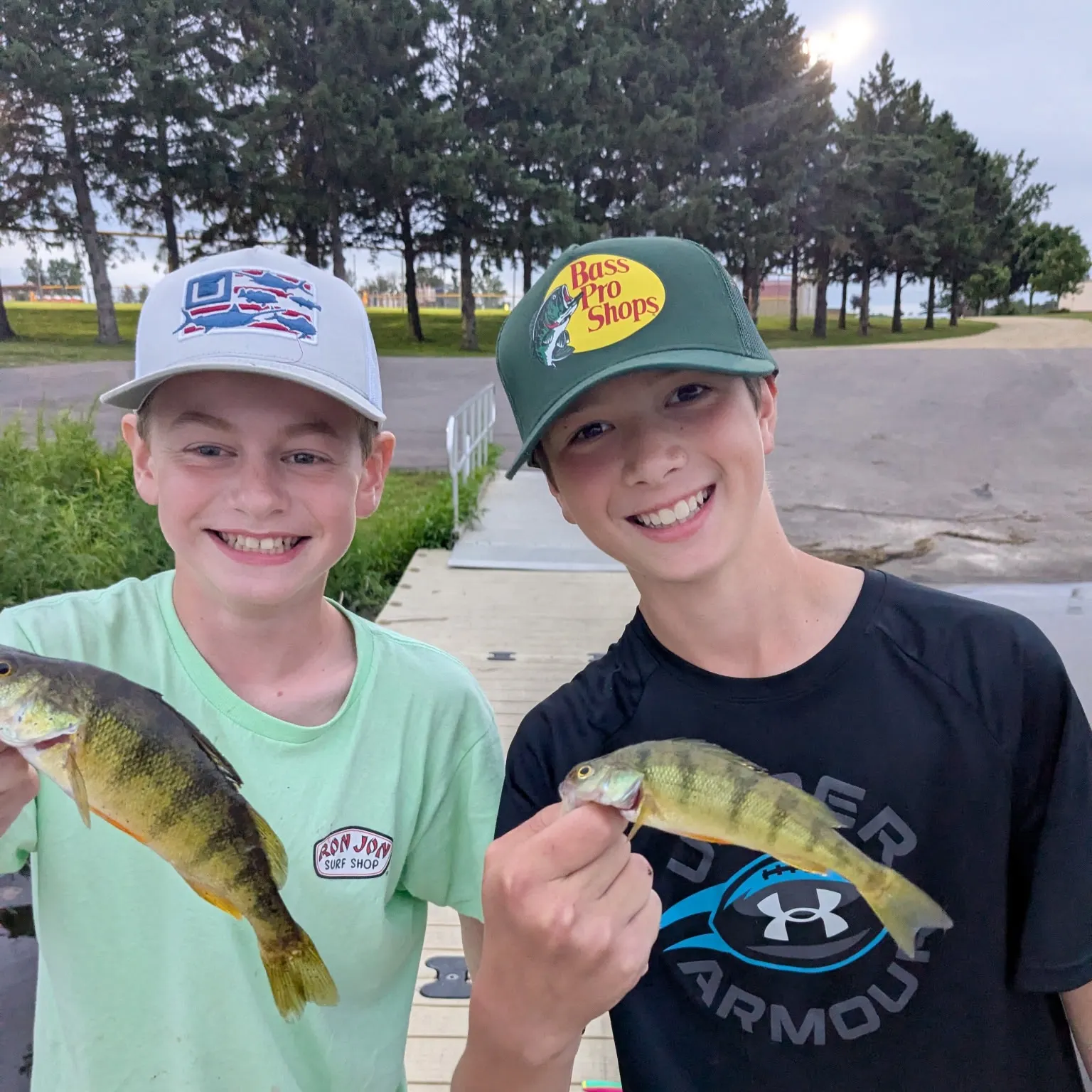 recently logged catches