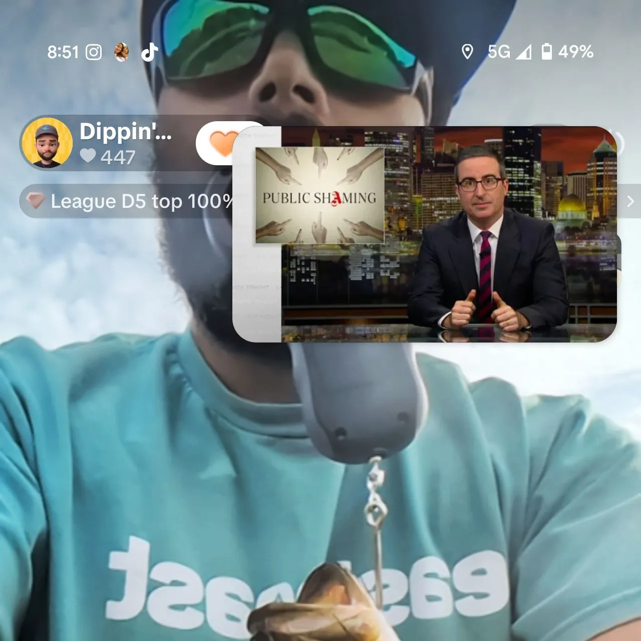 recently logged catches