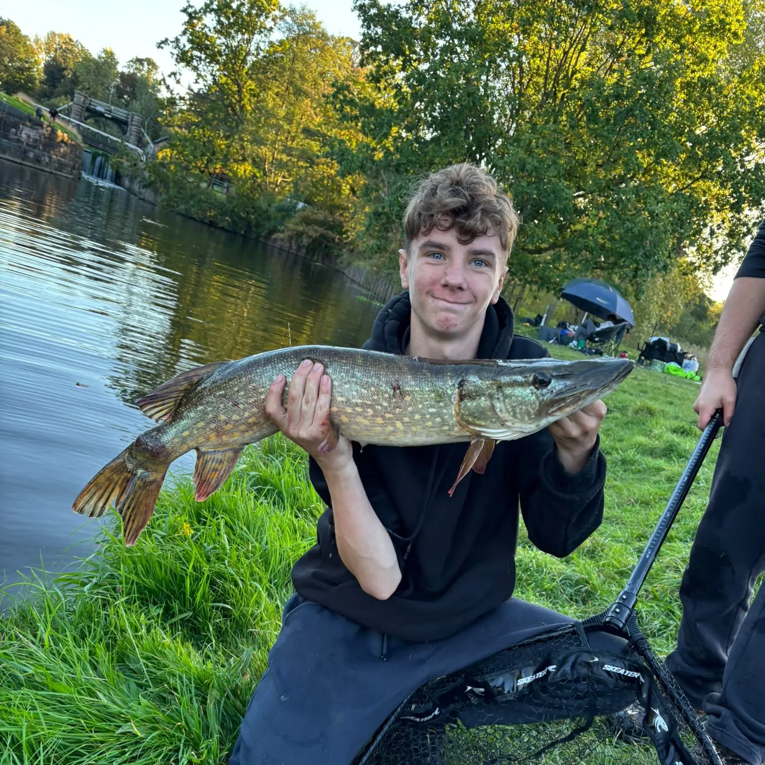 Northern pike caught on Fishbrain