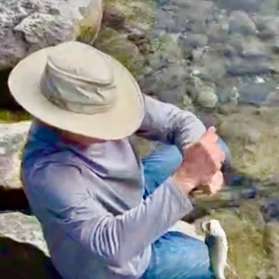 Rainbow trout caught on Fishbrain