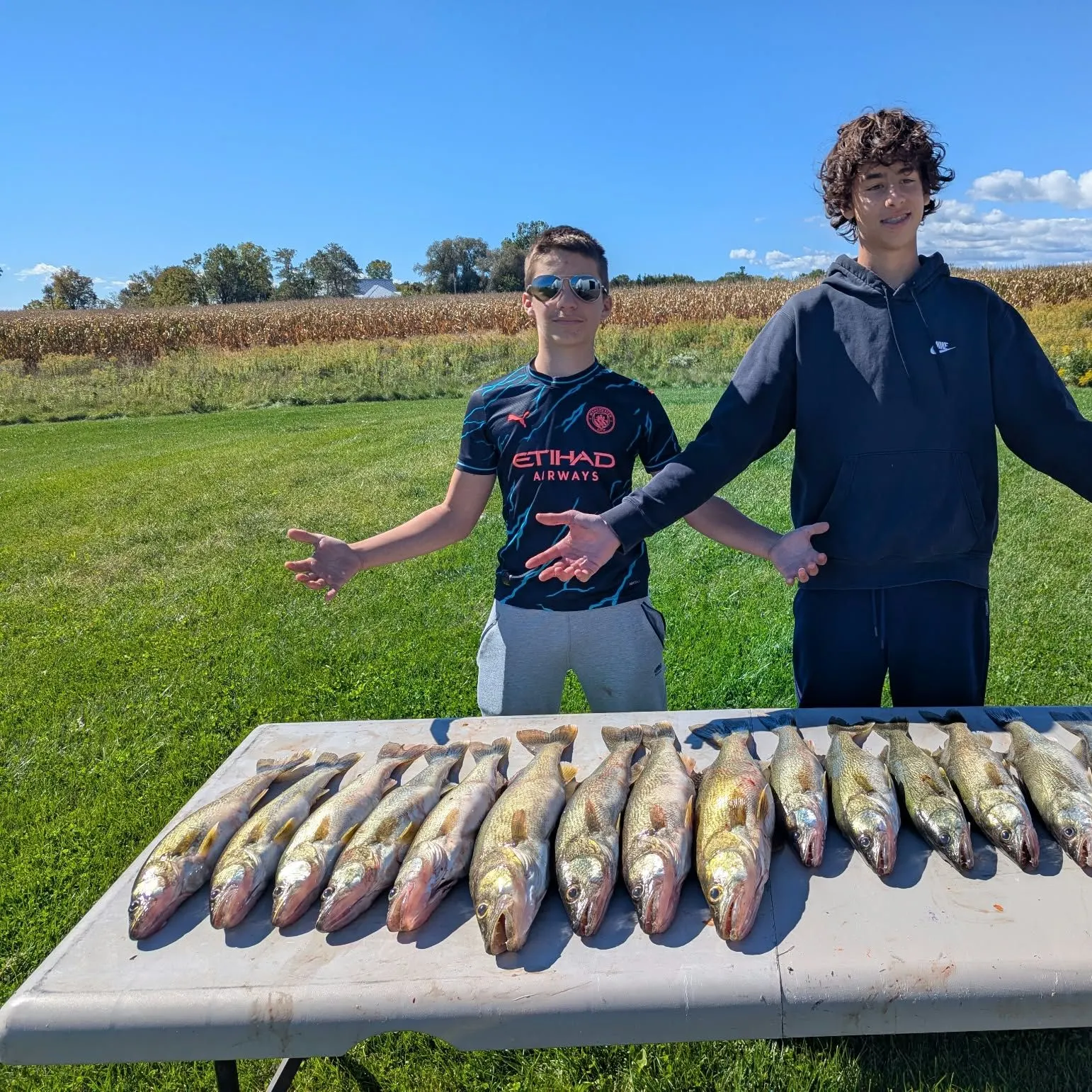 Walleye caught on Fishbrain