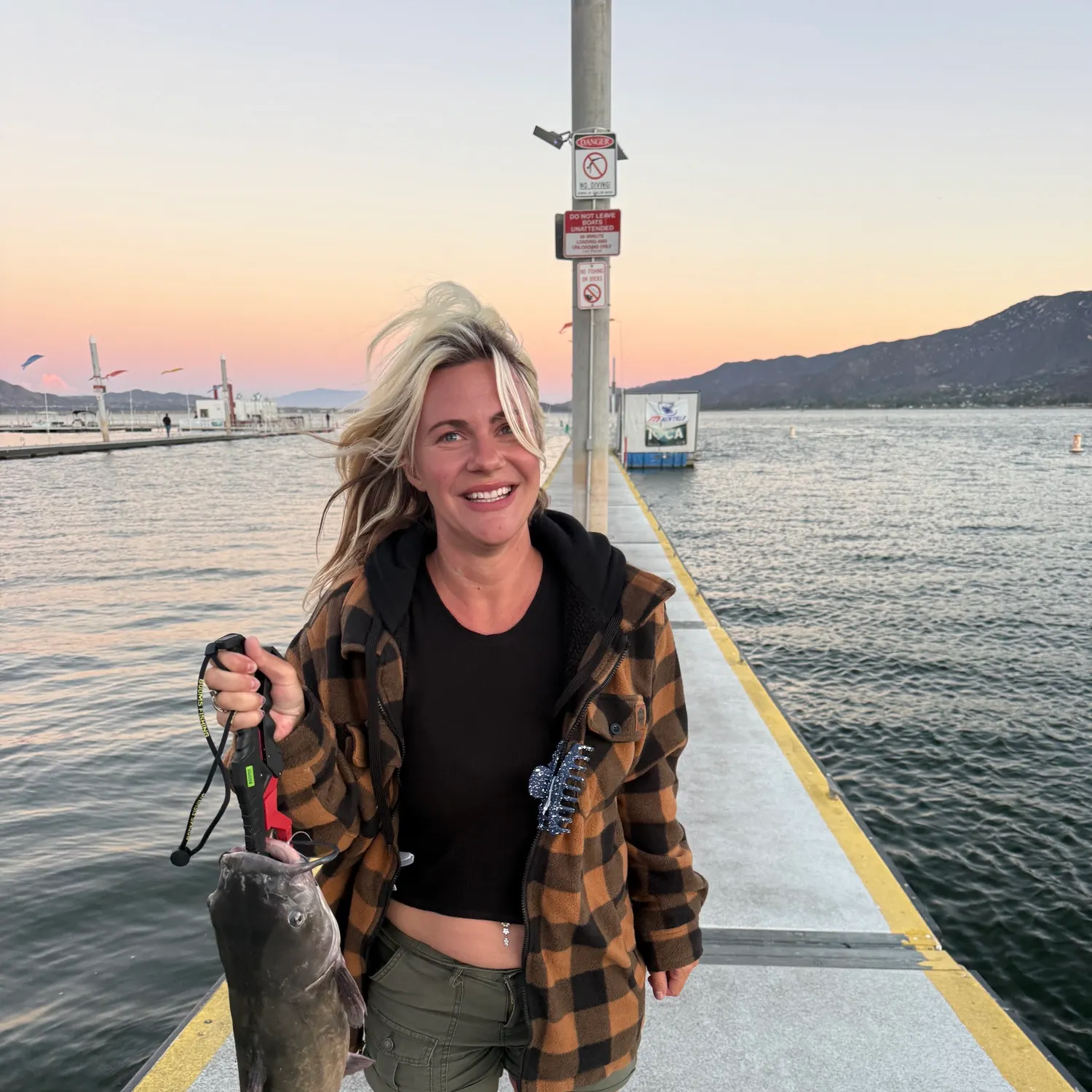 Channel catfish caught on Fishbrain