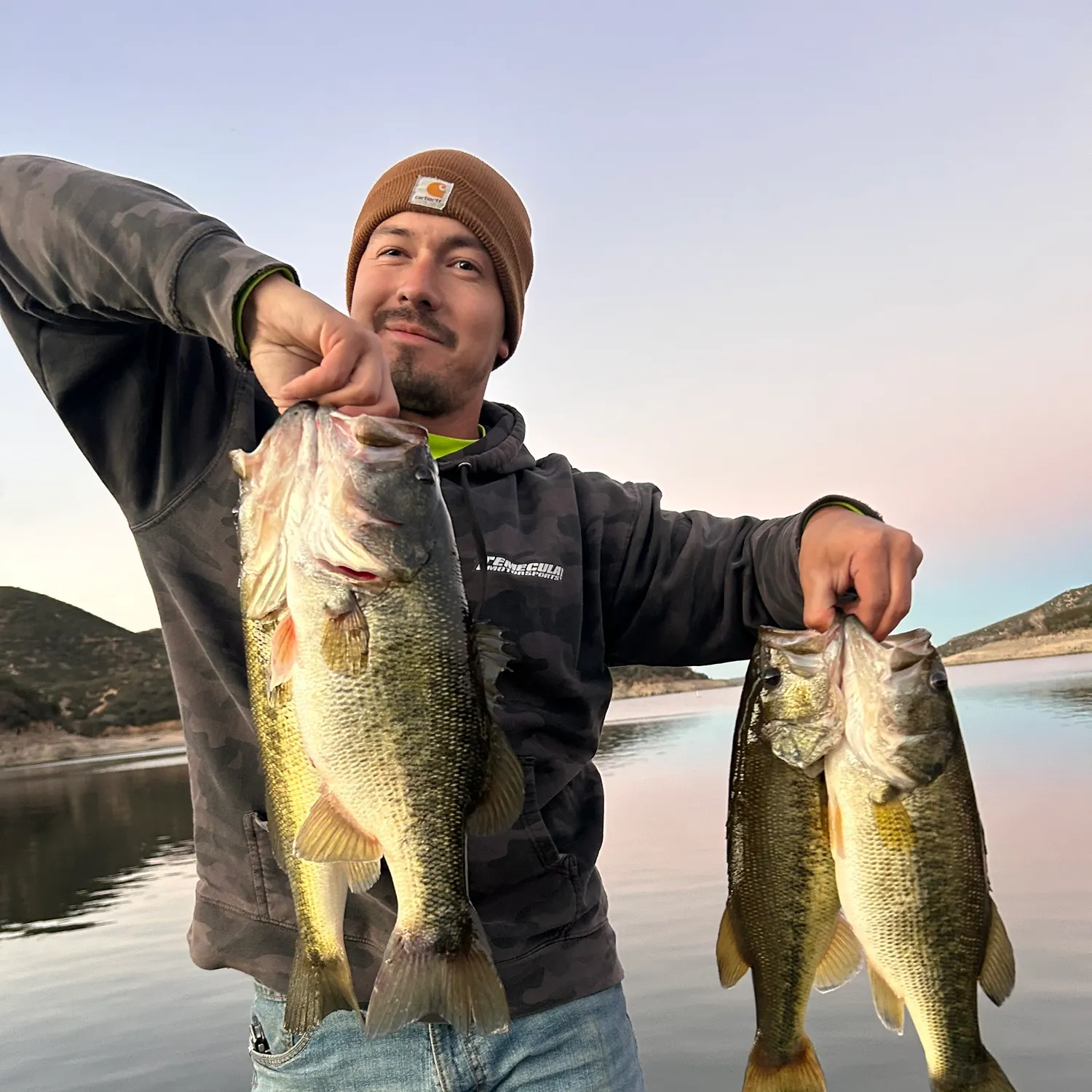 recently logged catches