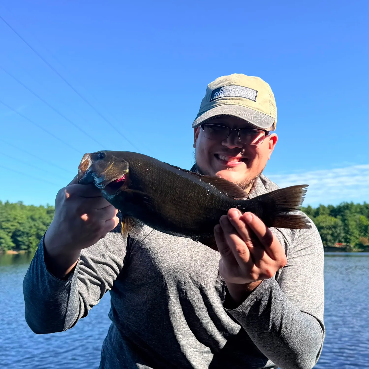 Smallmouth bass caught on Fishbrain