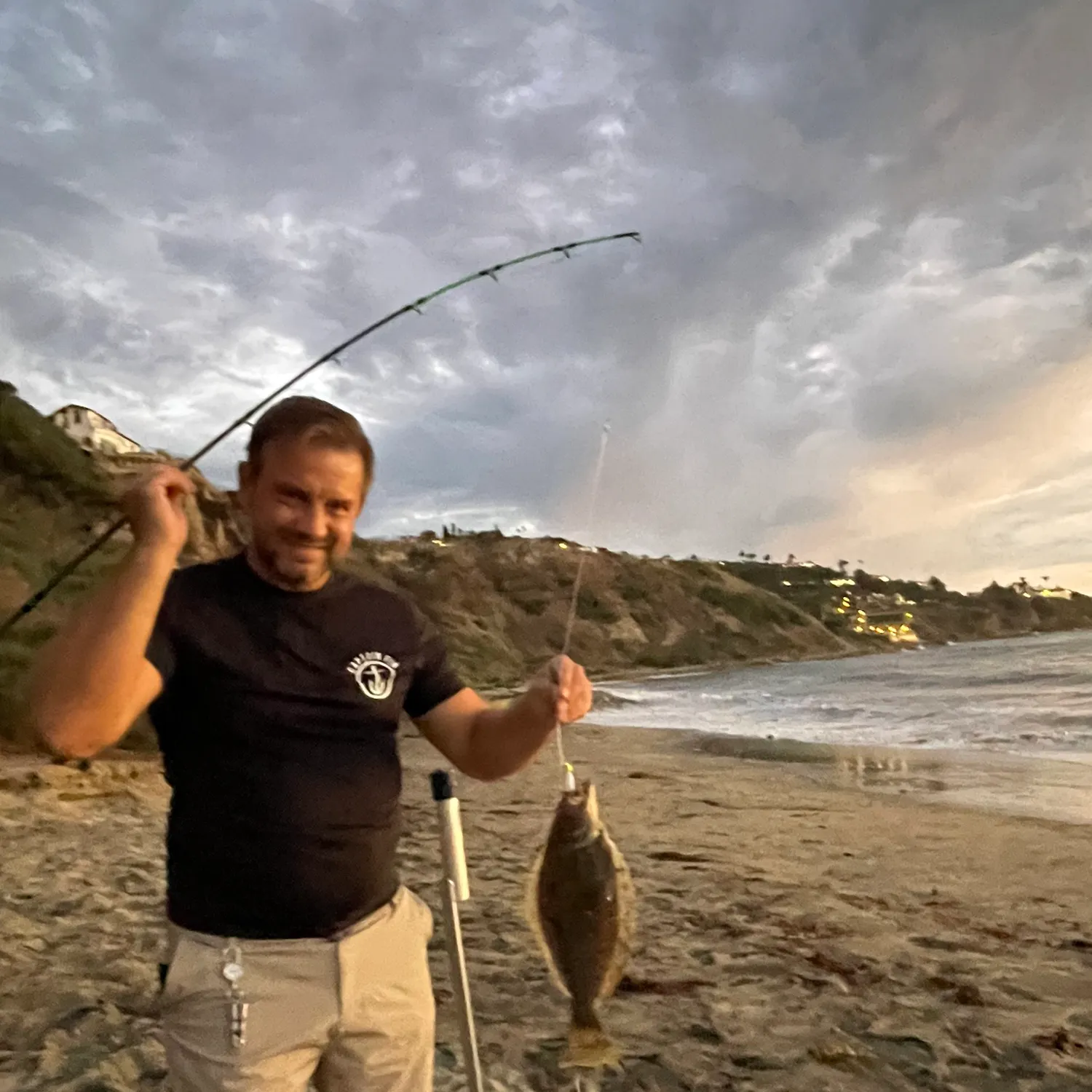 California halibut caught on Fishbrain