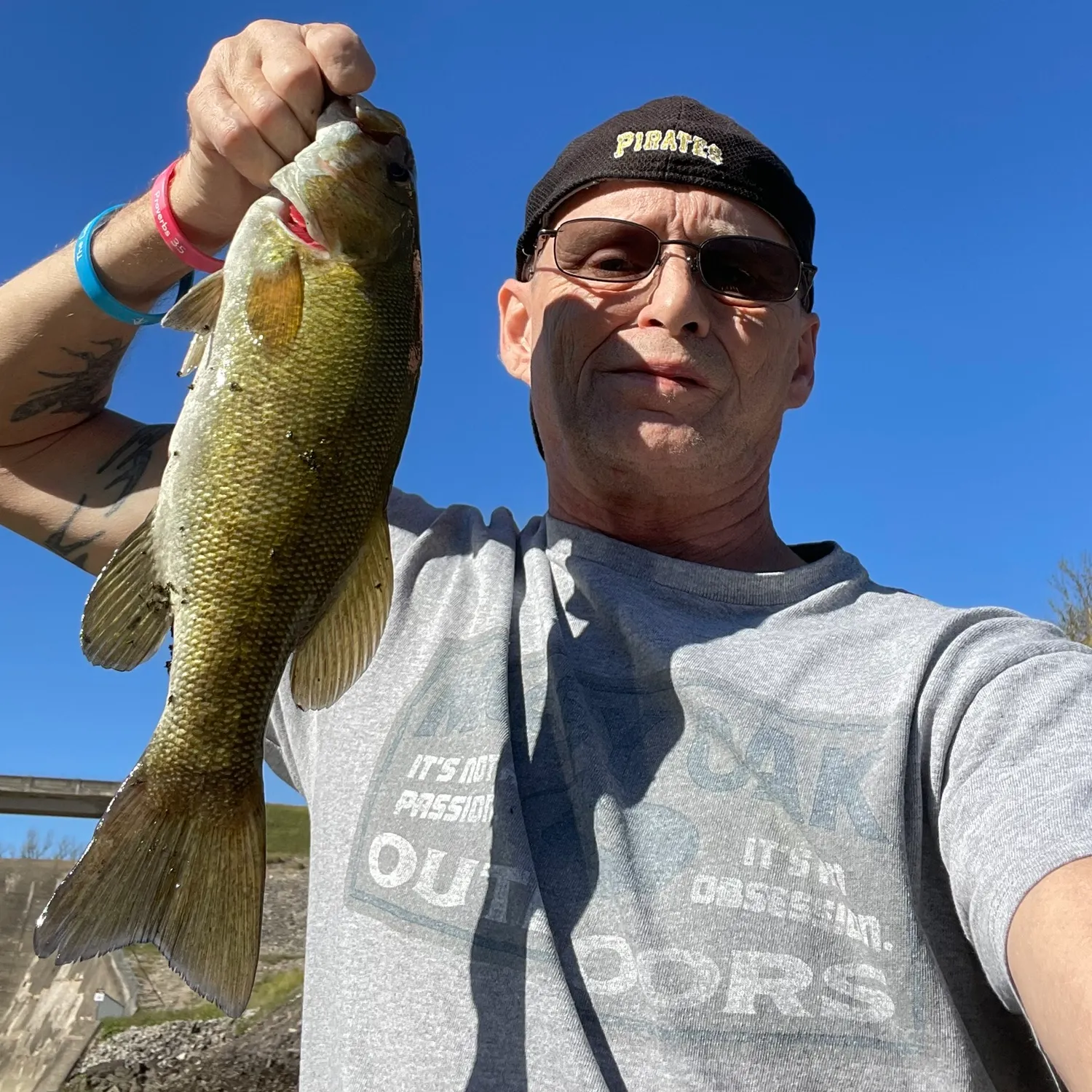 Smallmouth bass caught on Fishbrain