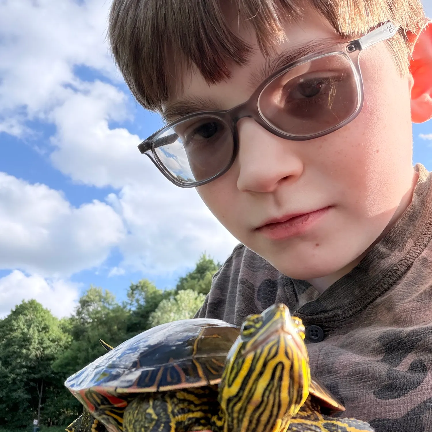 Painted turtle caught on Fishbrain