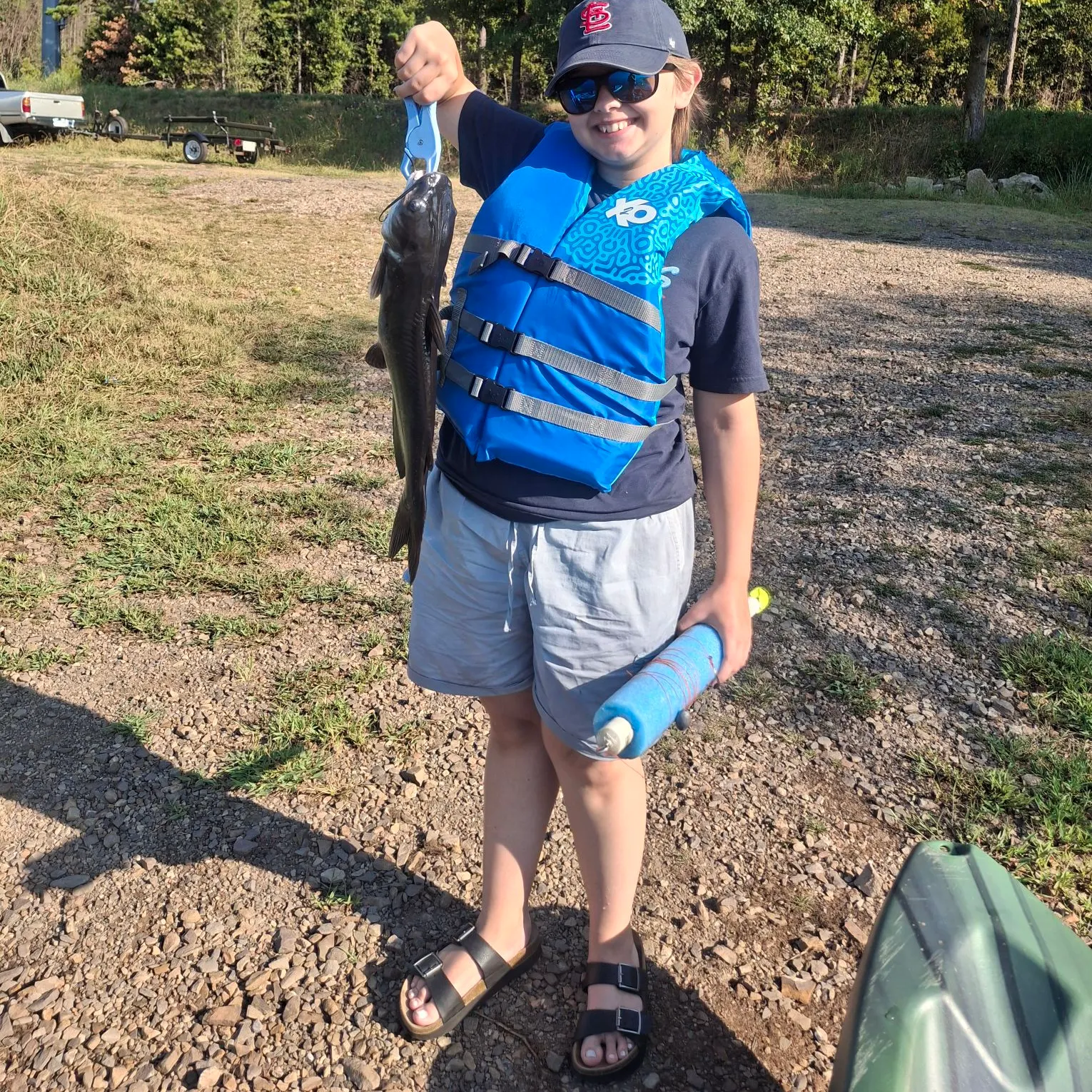 Channel catfish caught on Fishbrain