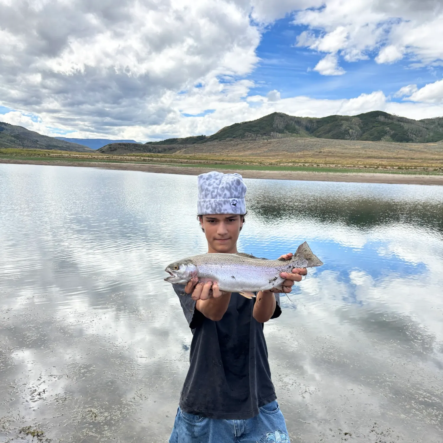 Rainbow trout caught on Fishbrain
