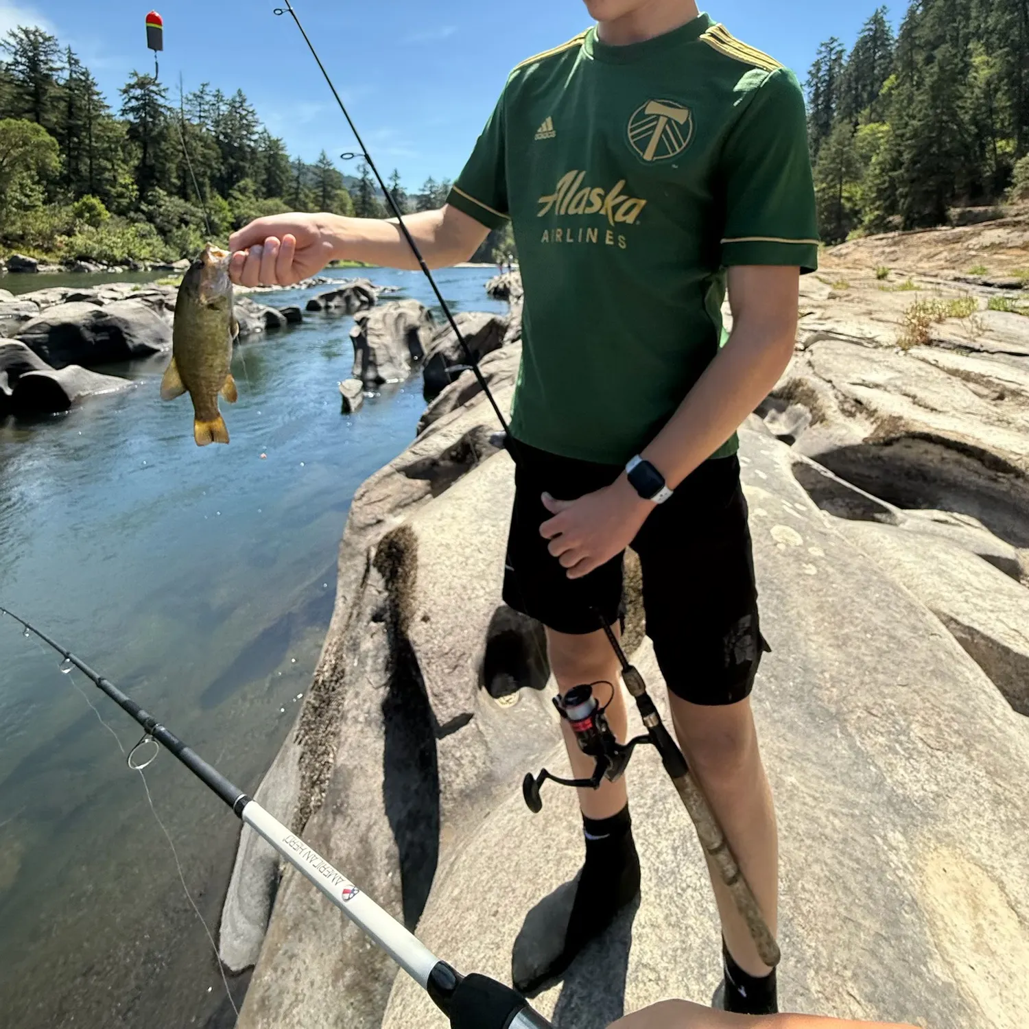 recently logged catches