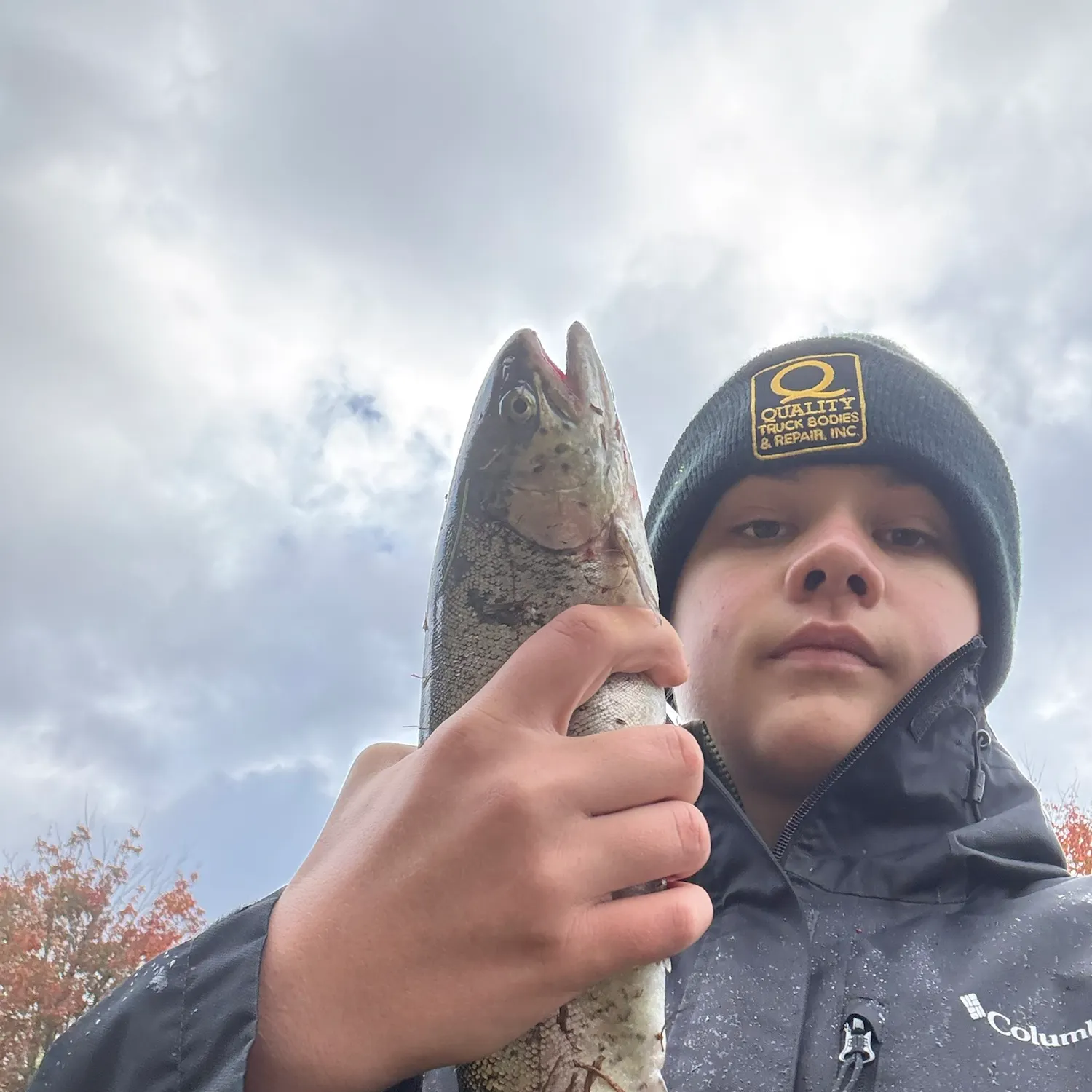 Rainbow trout caught on Fishbrain