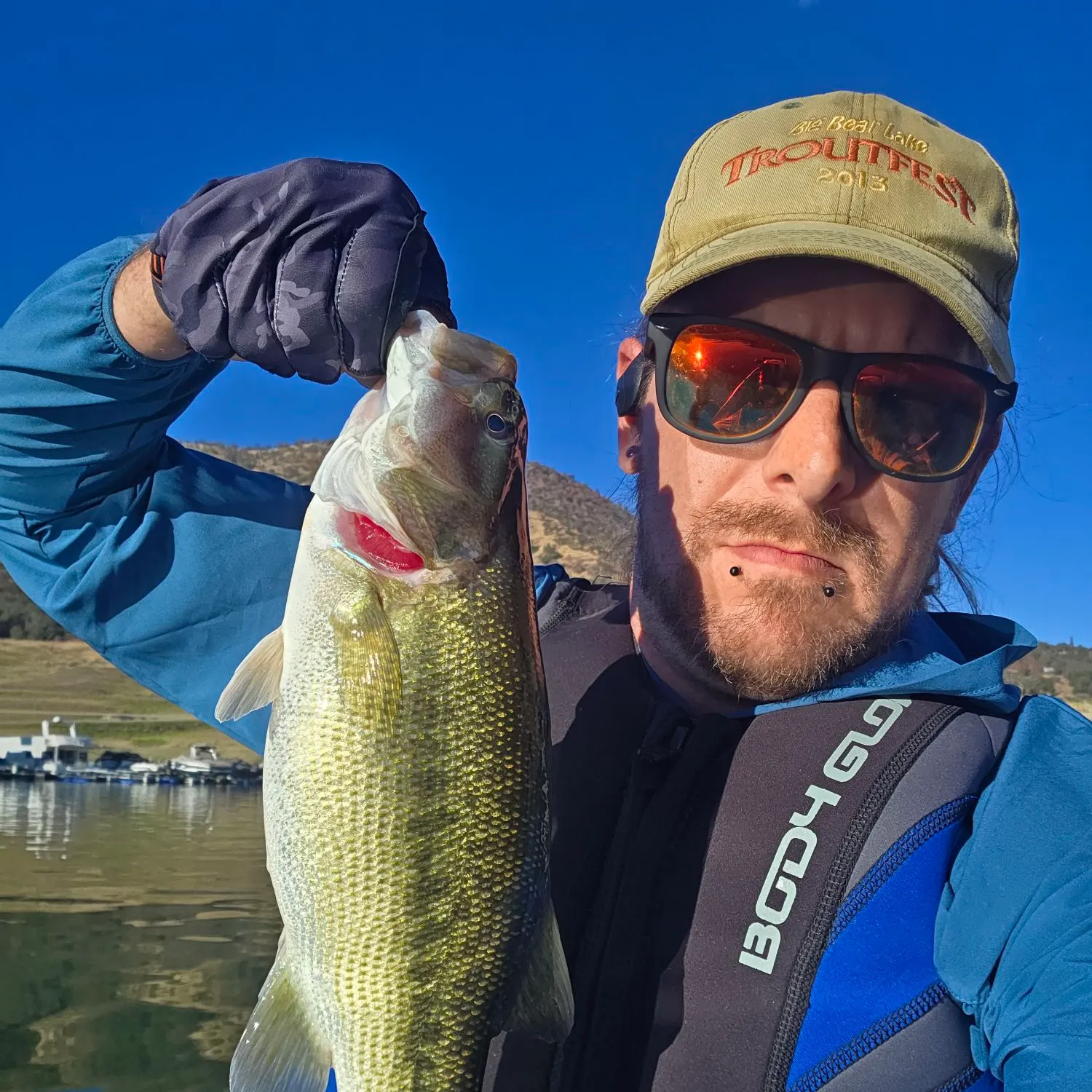 Spotted bass caught on Fishbrain