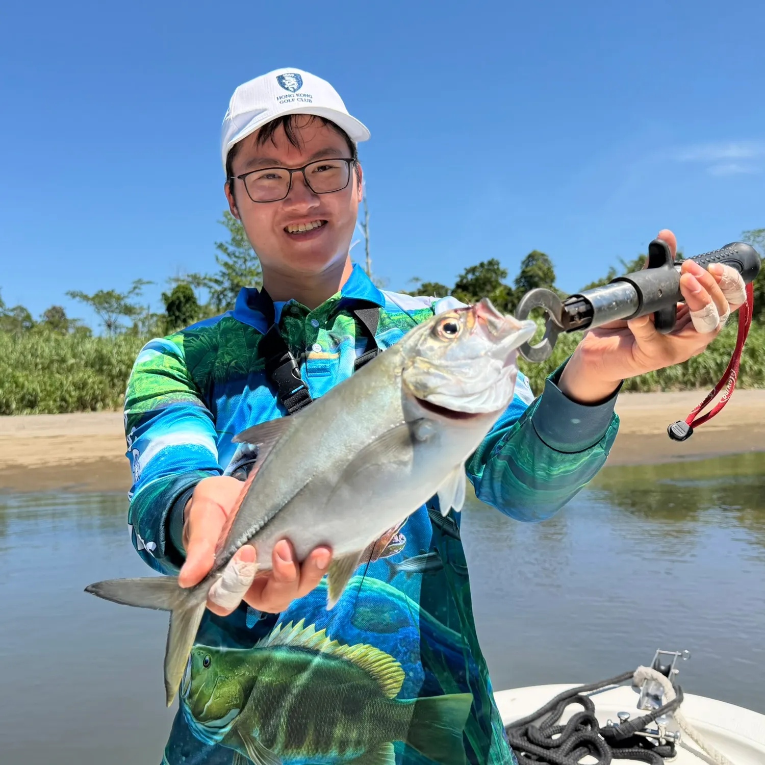 Giant trevally caught on Fishbrain