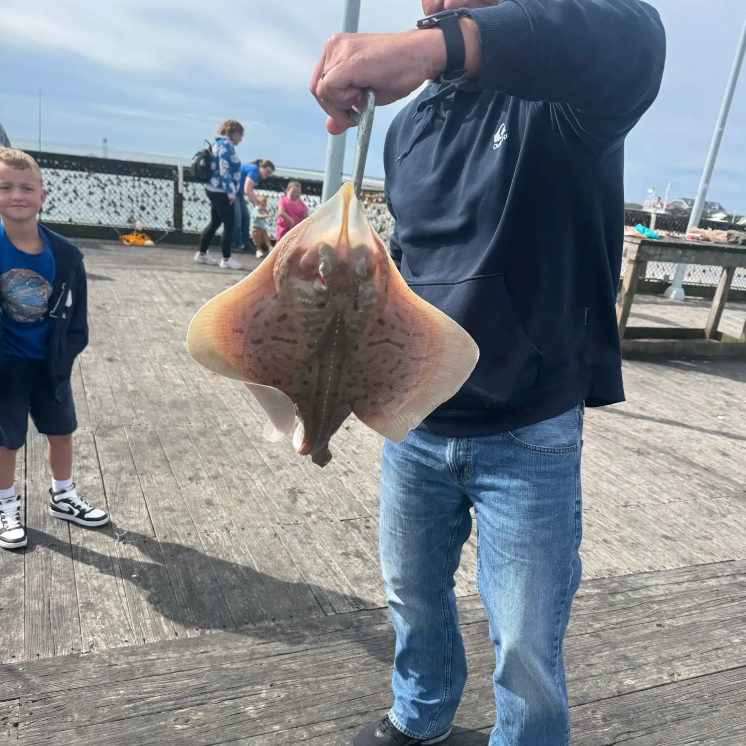 The most recent Clearnose skate catches on Fishbrain