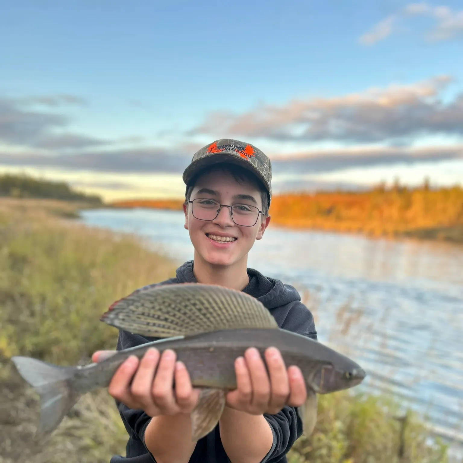 The most recent Arctic grayling catches on Fishbrain