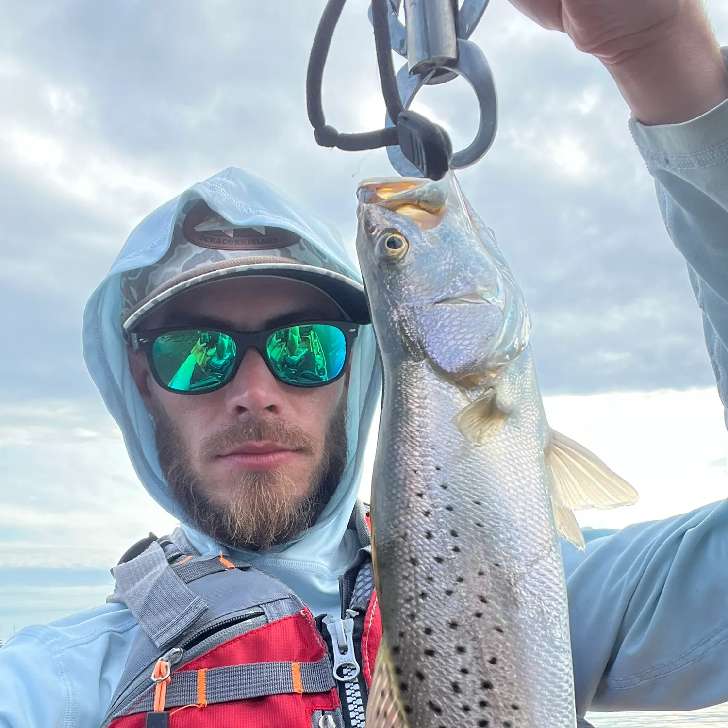 Spotted seatrout caught on Fishbrain