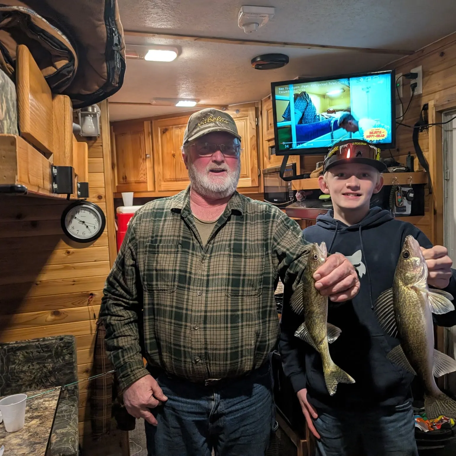 recently logged catches